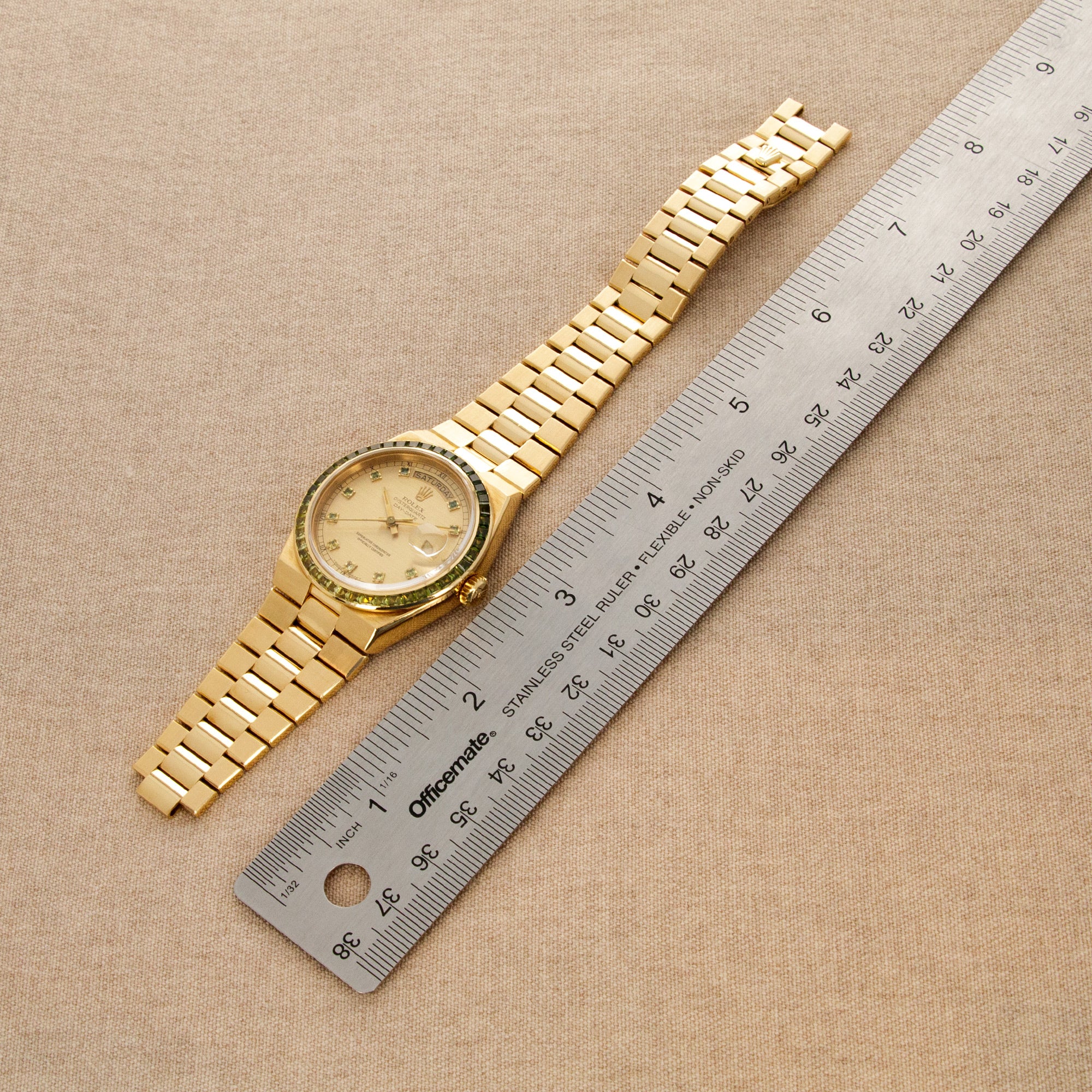 Rolex - Rolex Day-Date OysterQuartz Sapphire Watch Ref. 19158 - The Keystone Watches