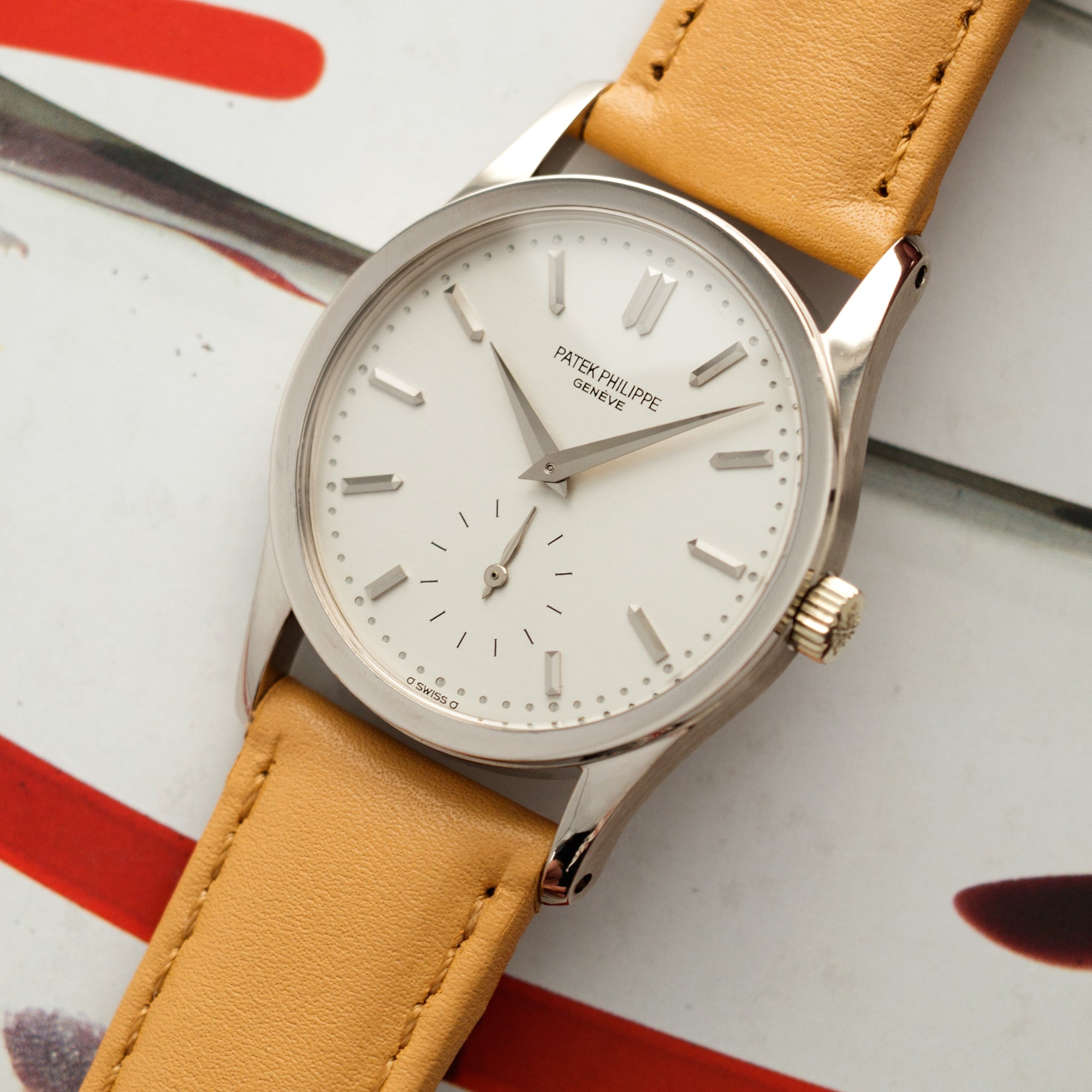 Patek Philippe - Patek Philippe White Gold Calatrava Watch Ref. 3796 - The Keystone Watches