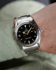 Rolex - Rolex Steel Explorer Ref. 6610 with Black Gilt Exclamation (NEW ARRIVAL) - The Keystone Watches