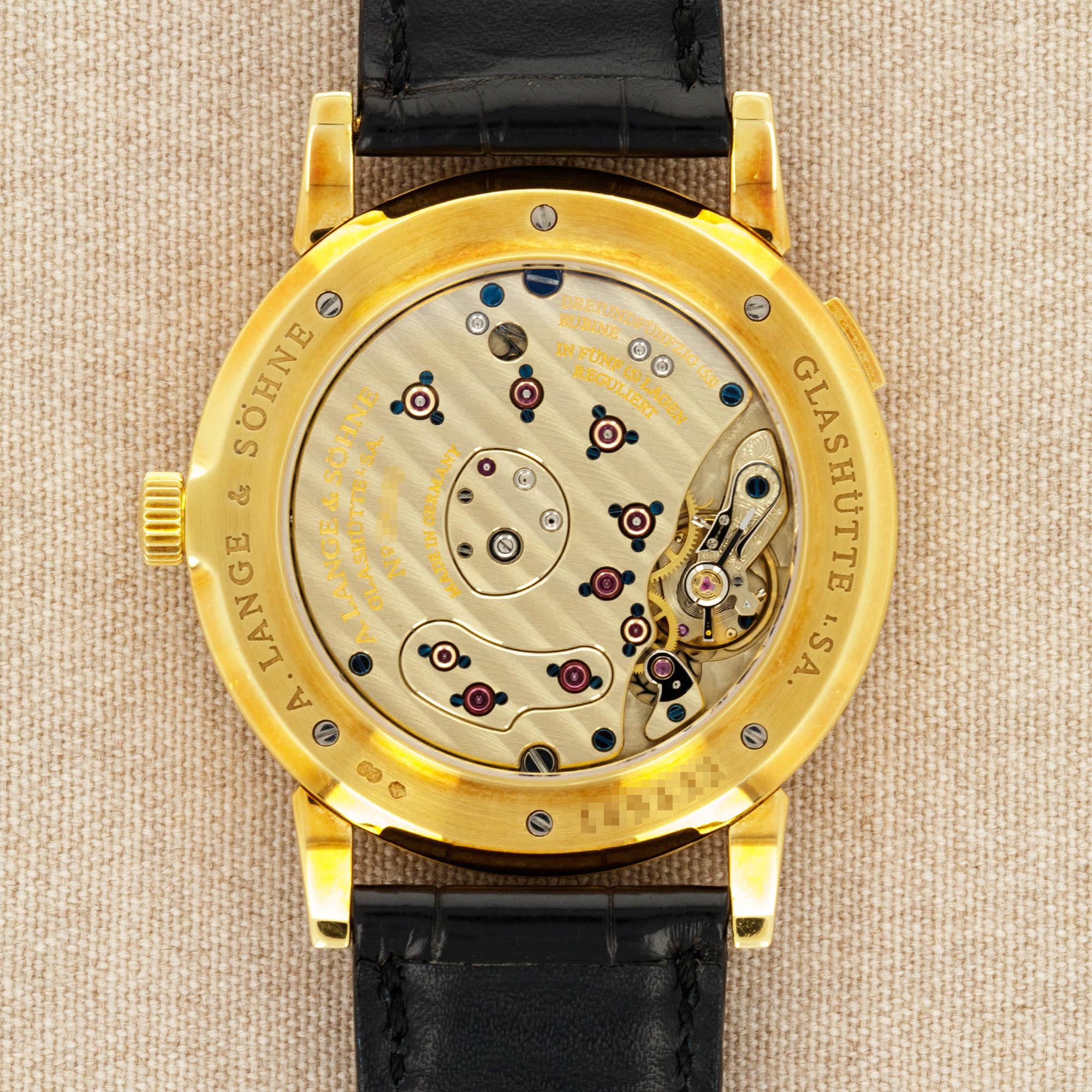 A. Lange &amp; Sohne - A. Lange &amp; Sohne Lange 1 Yellow Gold Watch Ref. 115.021 - The Keystone Watches