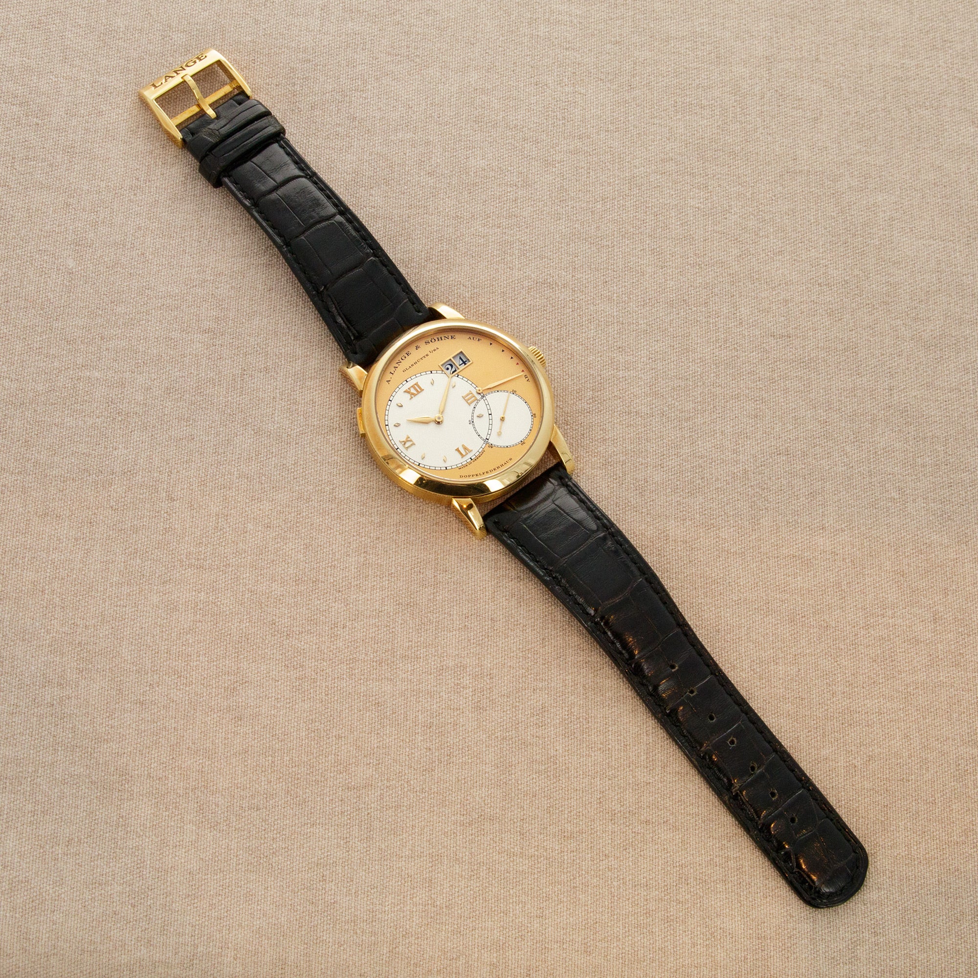 A. Lange & Sohne - A. Lange & Sohne Lange 1 Yellow Gold Watch Ref. 115.021 - The Keystone Watches