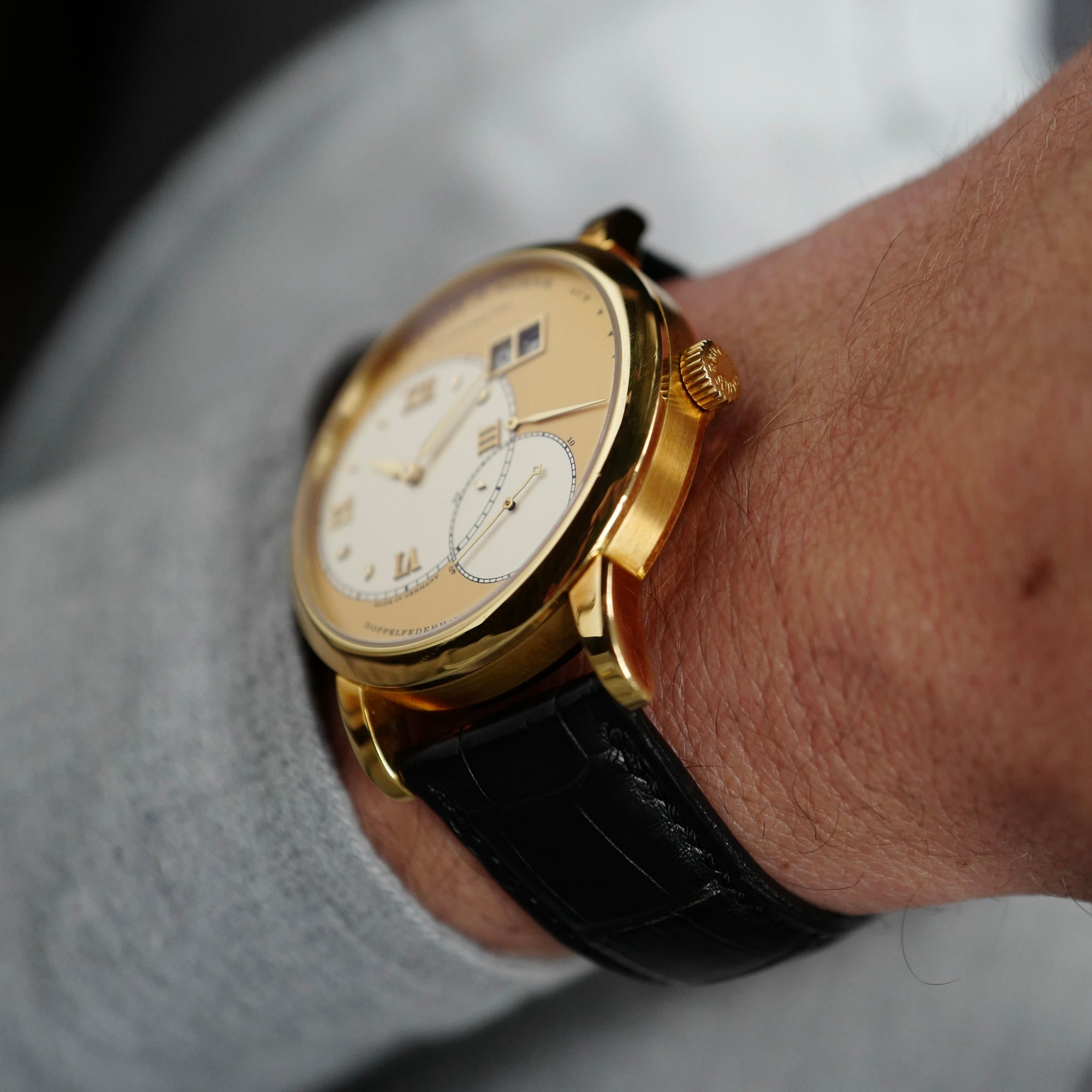 A. Lange & Sohne - A. Lange & Sohne Lange 1 Yellow Gold Watch Ref. 115.021 - The Keystone Watches