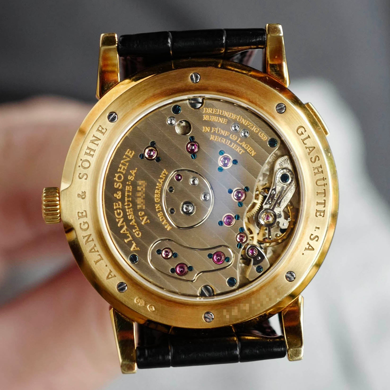 A. Lange &amp; Sohne - A. Lange &amp; Sohne Lange 1 Yellow Gold Watch Ref. 115.021 - The Keystone Watches