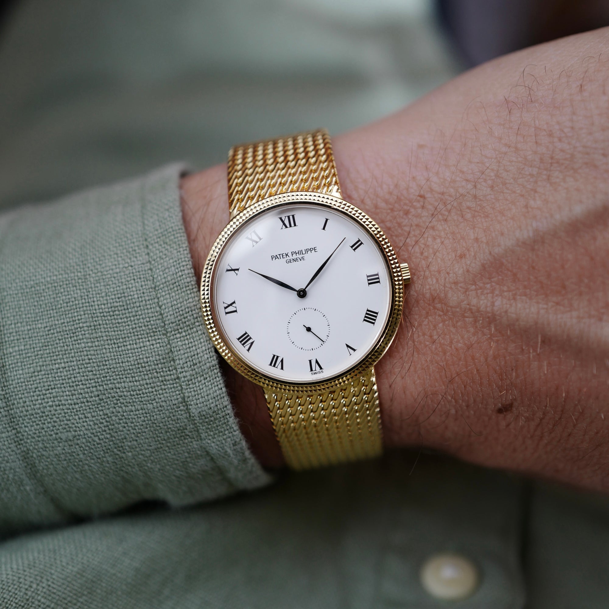 Patek Philippe - Patek Philippe Yellow Gold Calatrava Watch Ref. 3919 (NEW ARRIVAL) - The Keystone Watches