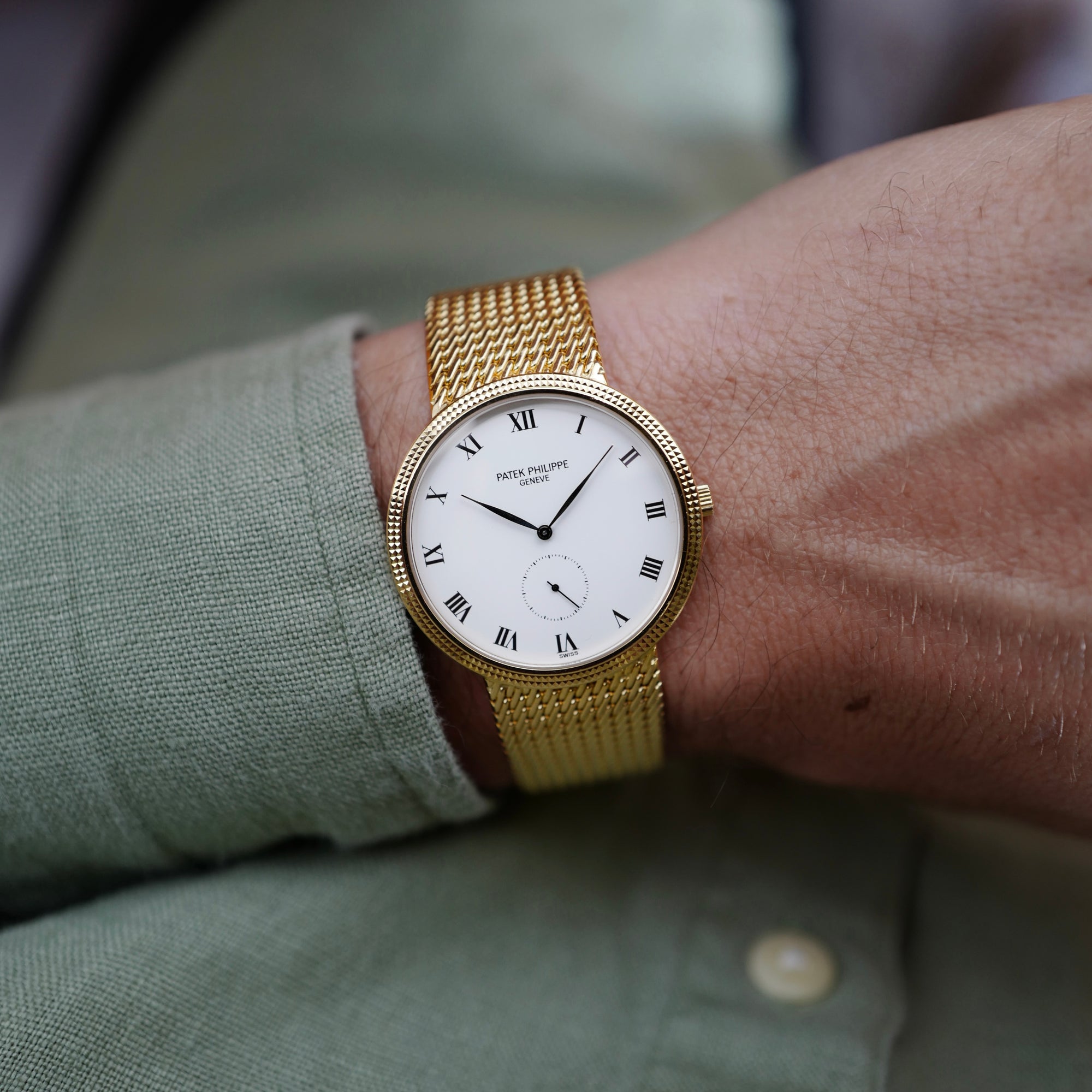 Patek Philippe - Patek Philippe Yellow Gold Calatrava Watch Ref. 3919 (NEW ARRIVAL) - The Keystone Watches