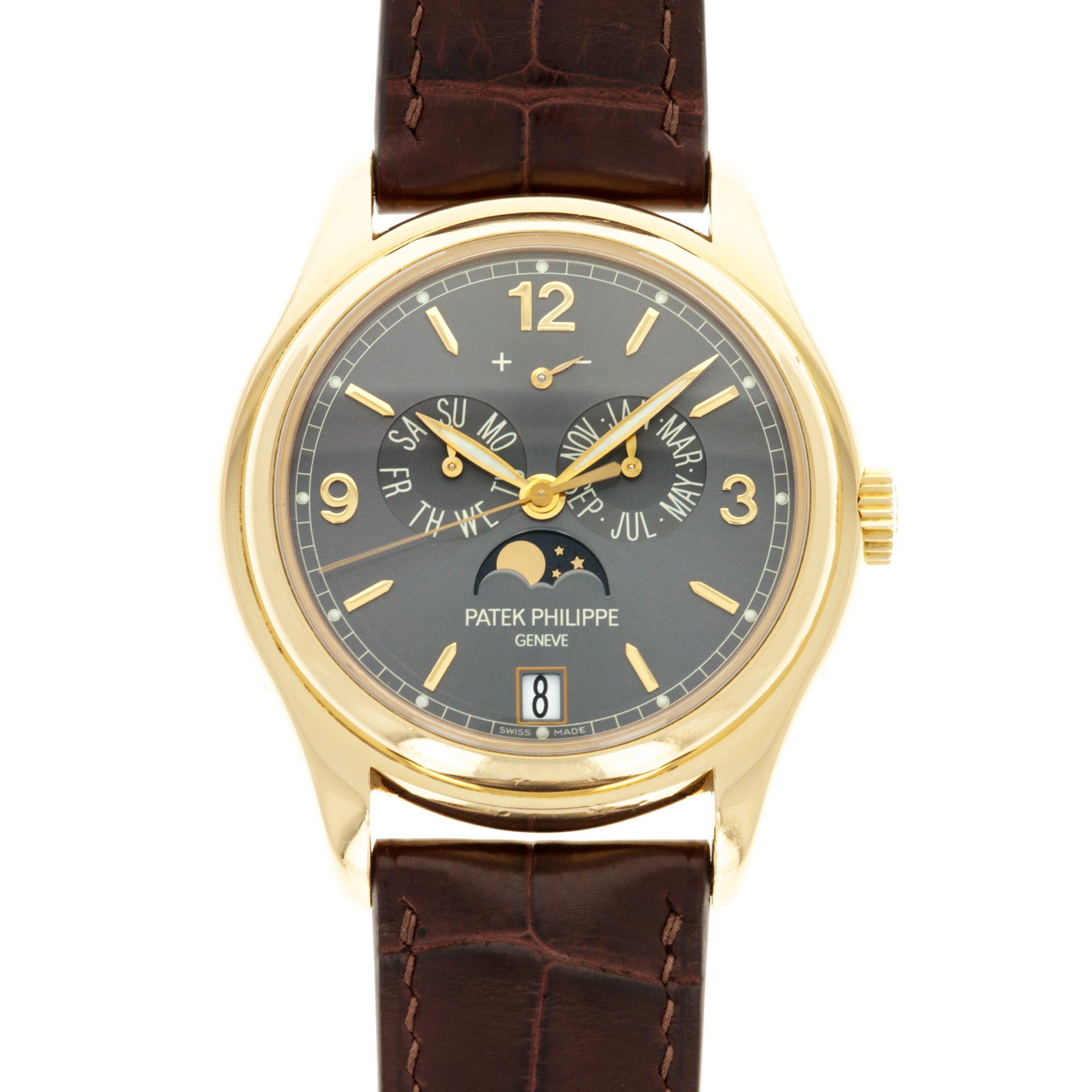 Patek Philippe - Patek Philippe Yellow Gold Annual Calendar Watch Ref. 5146 - The Keystone Watches
