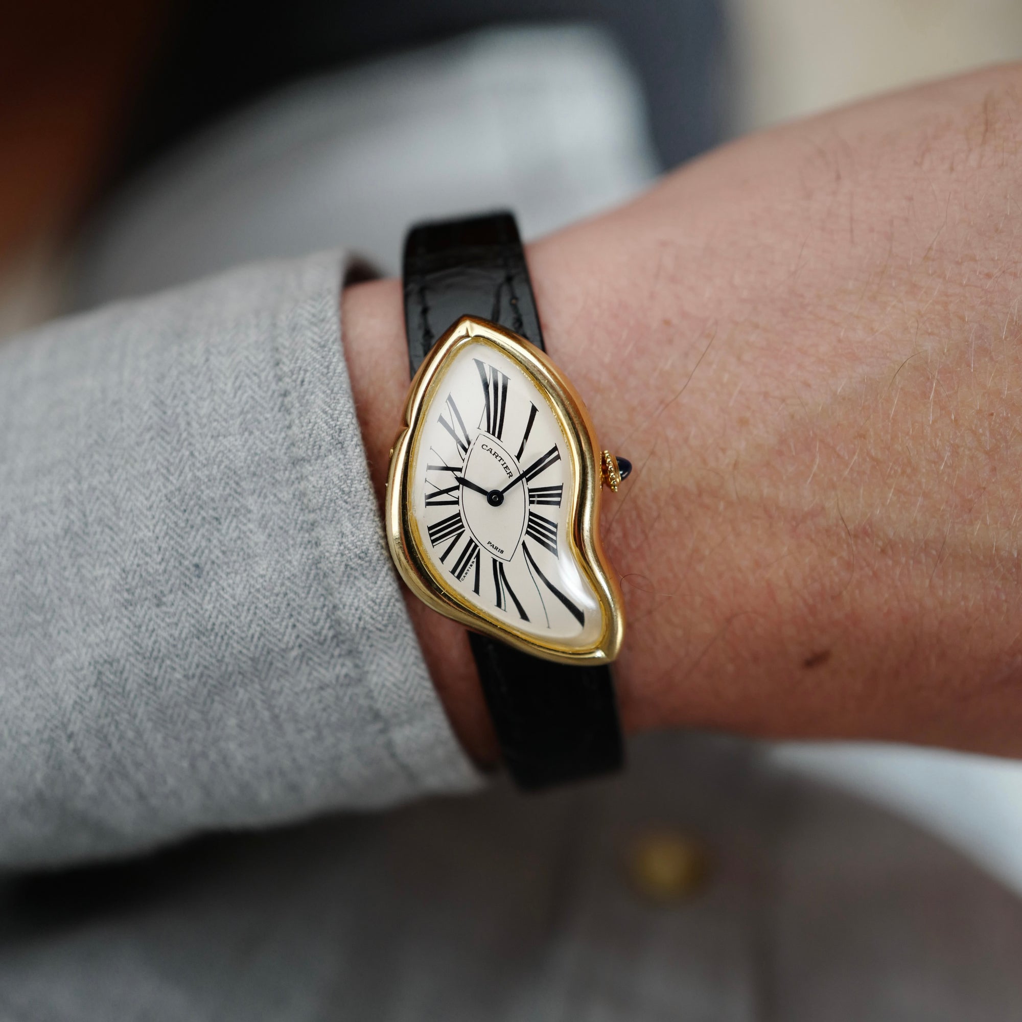 Cartier - Cartier Yellow Gold Paris Crash 1991 - The Keystone Watches