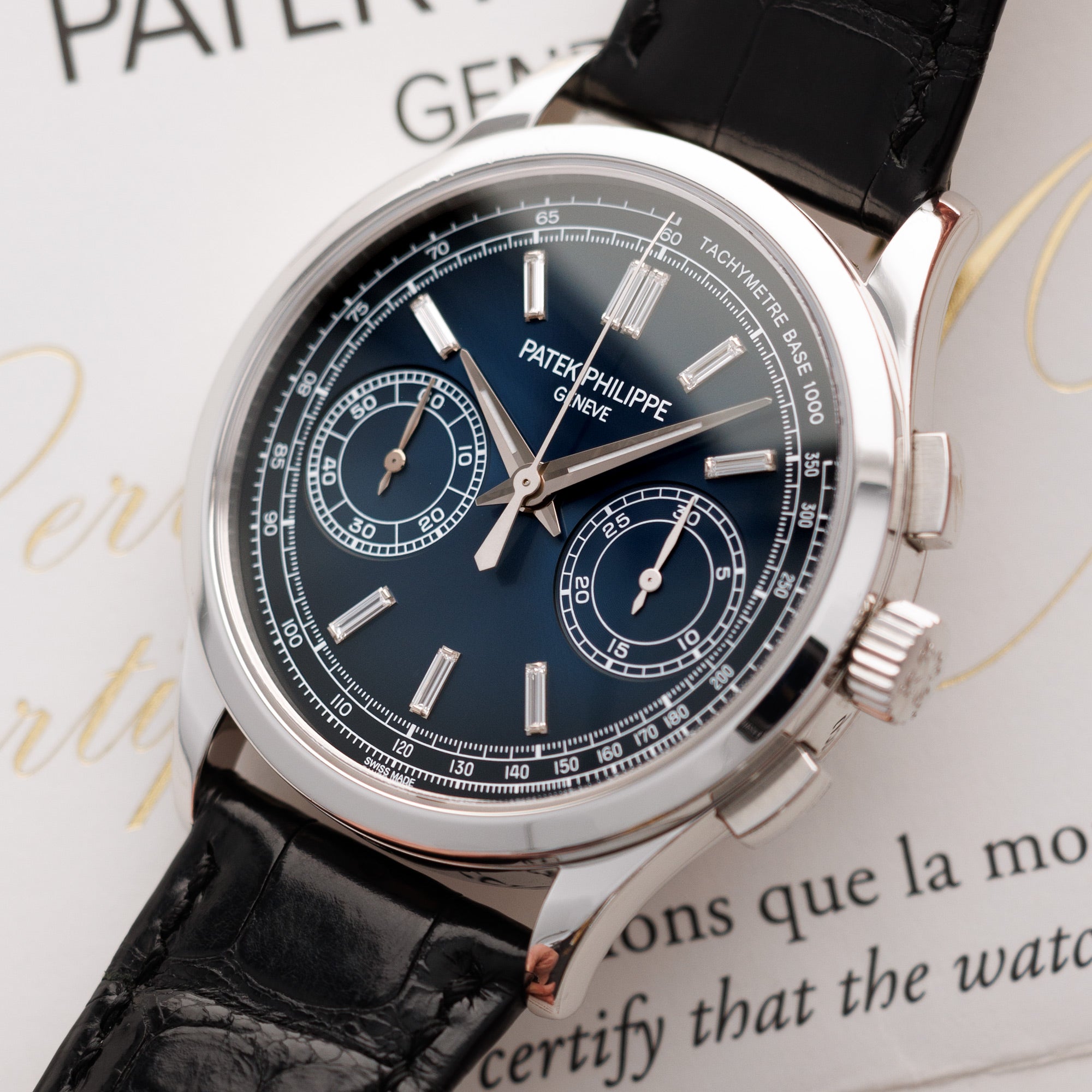 Patek Philippe - Patek Philippe Platinum Chronograph Watch Ref. 5170 - The Keystone Watches