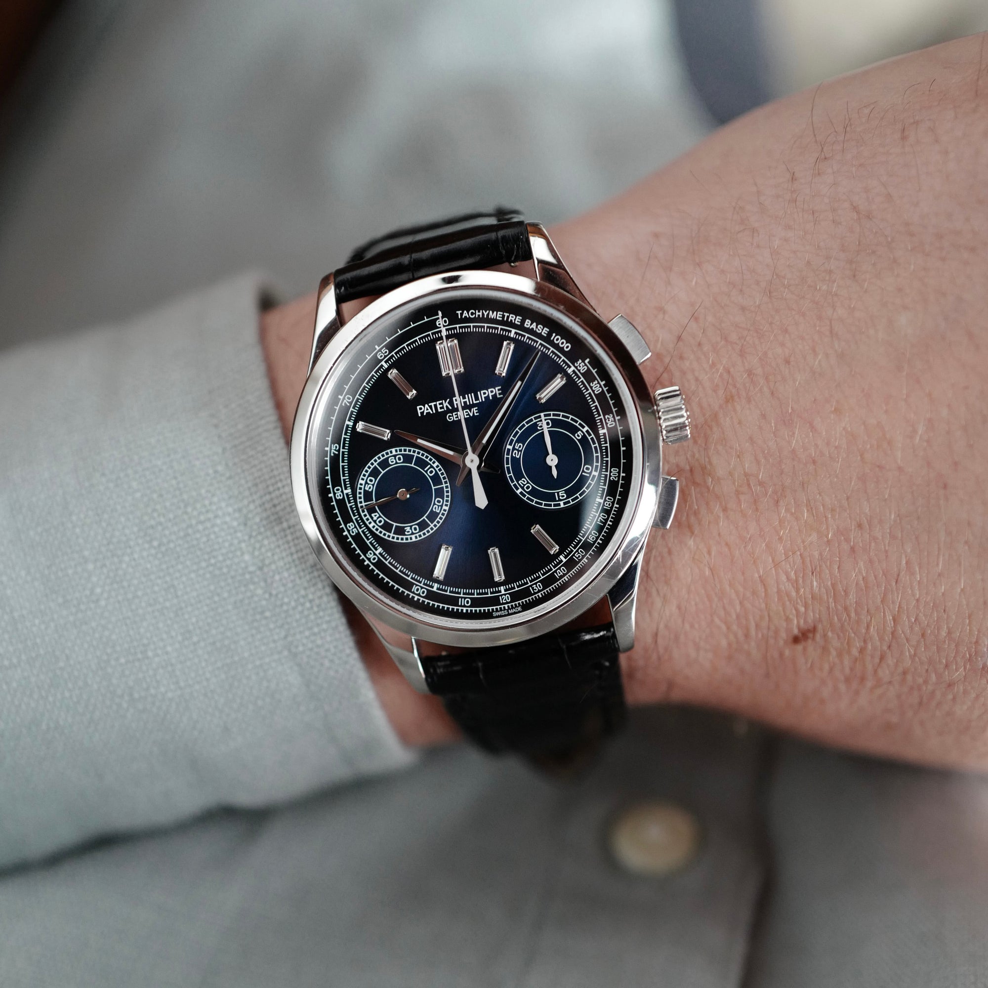 Patek Philippe - Patek Philippe Platinum Chronograph Watch Ref. 5170 - The Keystone Watches
