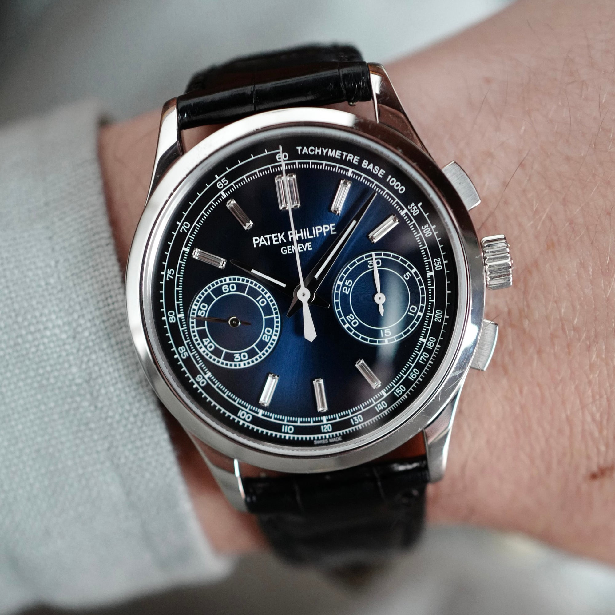Patek Philippe - Patek Philippe Platinum Chronograph Watch Ref. 5170 - The Keystone Watches