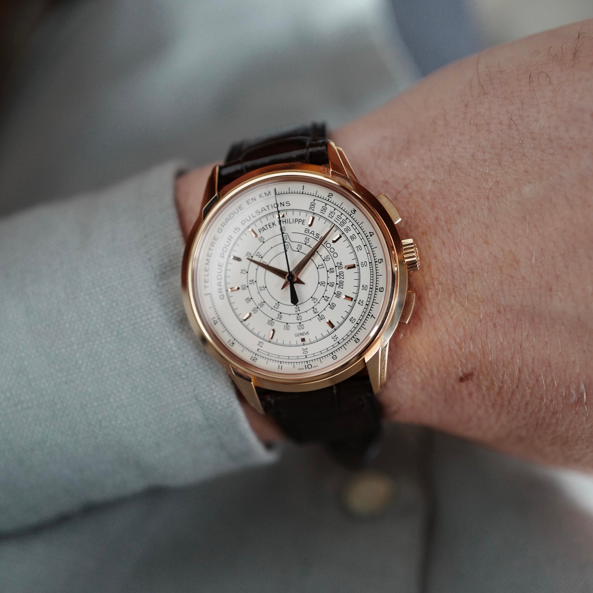Patek Philippe - Patek Philippe Rose Gold Chronograph 175th Anniversary Watch Ref. 5975 - The Keystone Watches