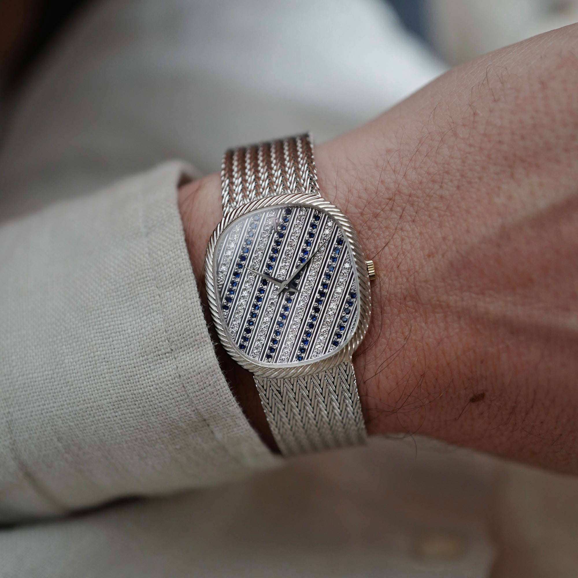 Audemars Piguet - Audemars Piguet White Gold, Diamond and Sapphire Watch (NEW ARRIVAL) - The Keystone Watches