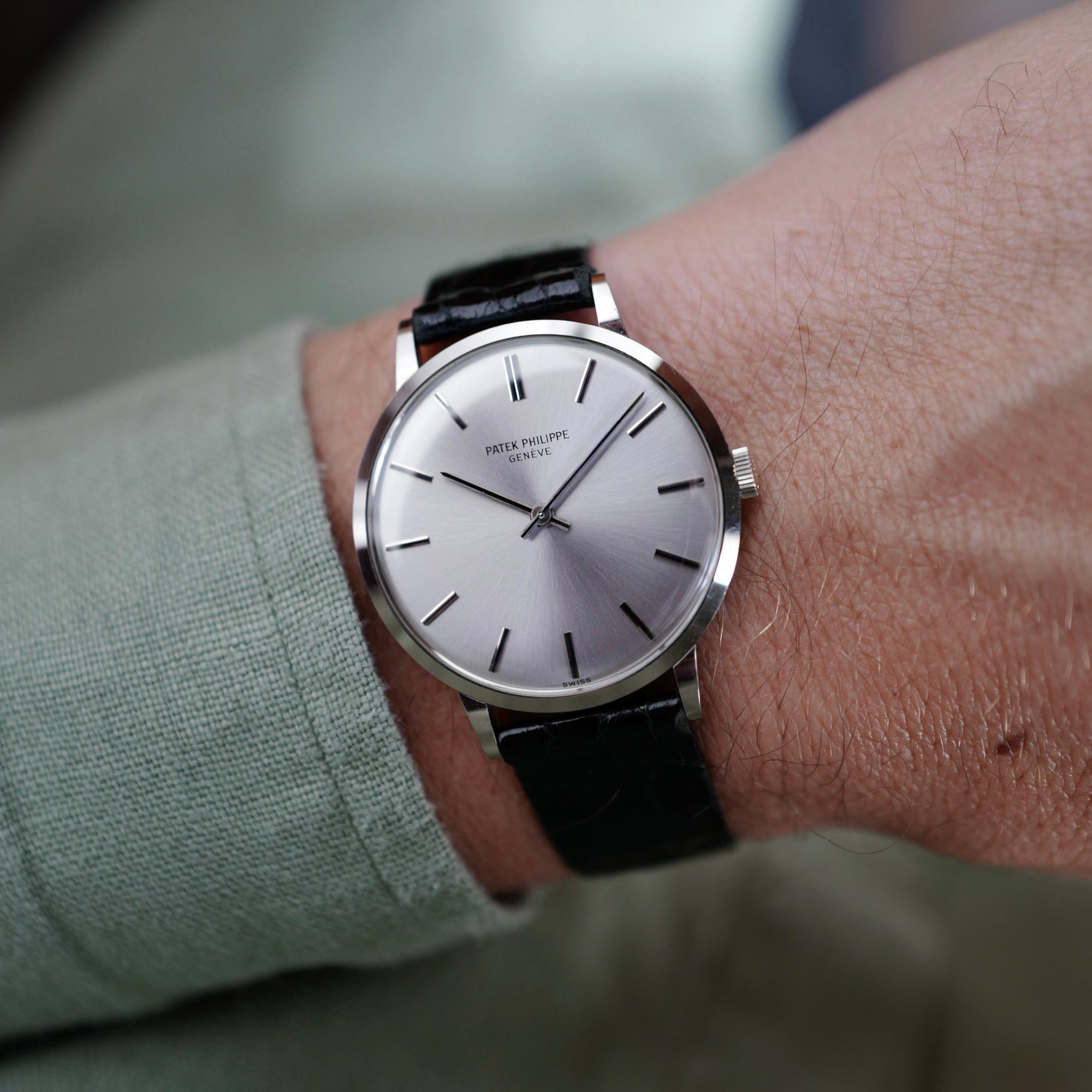 Patek Philippe - Patek Philippe White Gold Calatrava Watch Ref. 3468 - The Keystone Watches