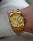 Rolex - Rolex Yellow Gold Day-Date Ref. 18078 in Outstanding Condition with Original Bark Finish - The Keystone Watches