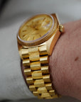 Rolex - Rolex Yellow Gold Day-Date Ref. 18078 in Outstanding Condition with Original Bark Finish - The Keystone Watches