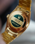 Rolex - Rolex Yellow Gold Day-Date Ref. 18078 in Outstanding Condition with Original Bark Finish - The Keystone Watches