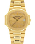 Patek Philippe - Patek Philippe Yellow Gold Nautilus Ref. 3800 with Original Warranty - The Keystone Watches