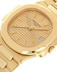 Patek Philippe - Patek Philippe Yellow Gold Nautilus Ref. 3800 with Original Warranty - The Keystone Watches
