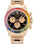 Rolex - Rolex Rose Gold Cosmograph Rainbow Daytona Ref. 116595 - The Keystone Watches