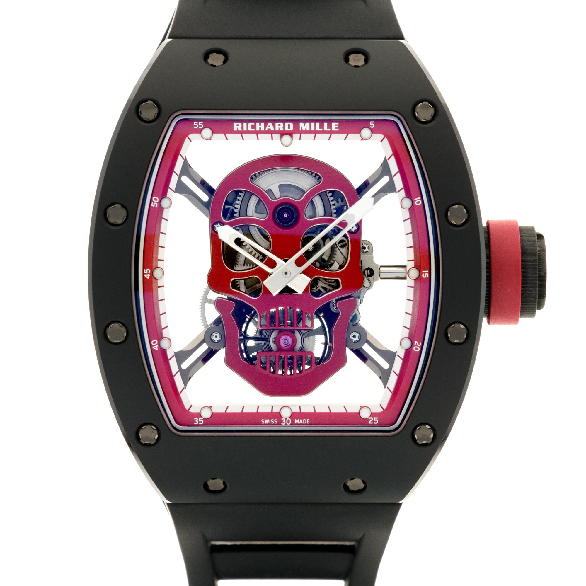 Richard Mille - Richard Mille Red Skull Tourbillon RM52-01 - The Keystone Watches