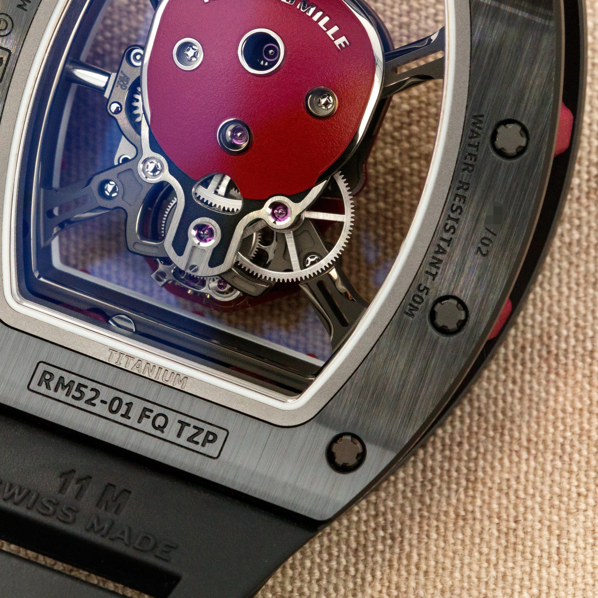 Richard Mille - Richard Mille Red Skull Tourbillon RM52-01 - The Keystone Watches
