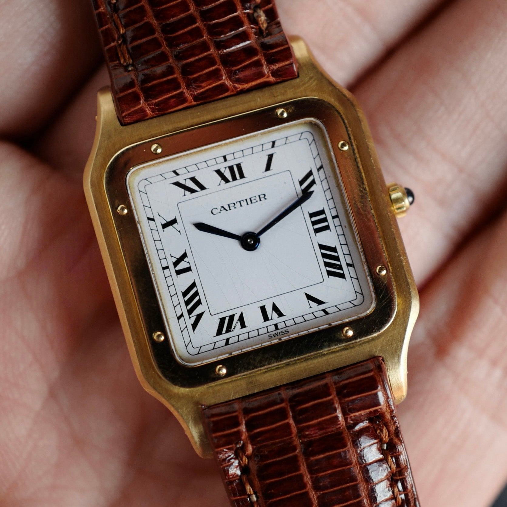 Cartier - Cartier Yellow Gold Santos Dumont (NEW ARRIVAL) - The Keystone Watches