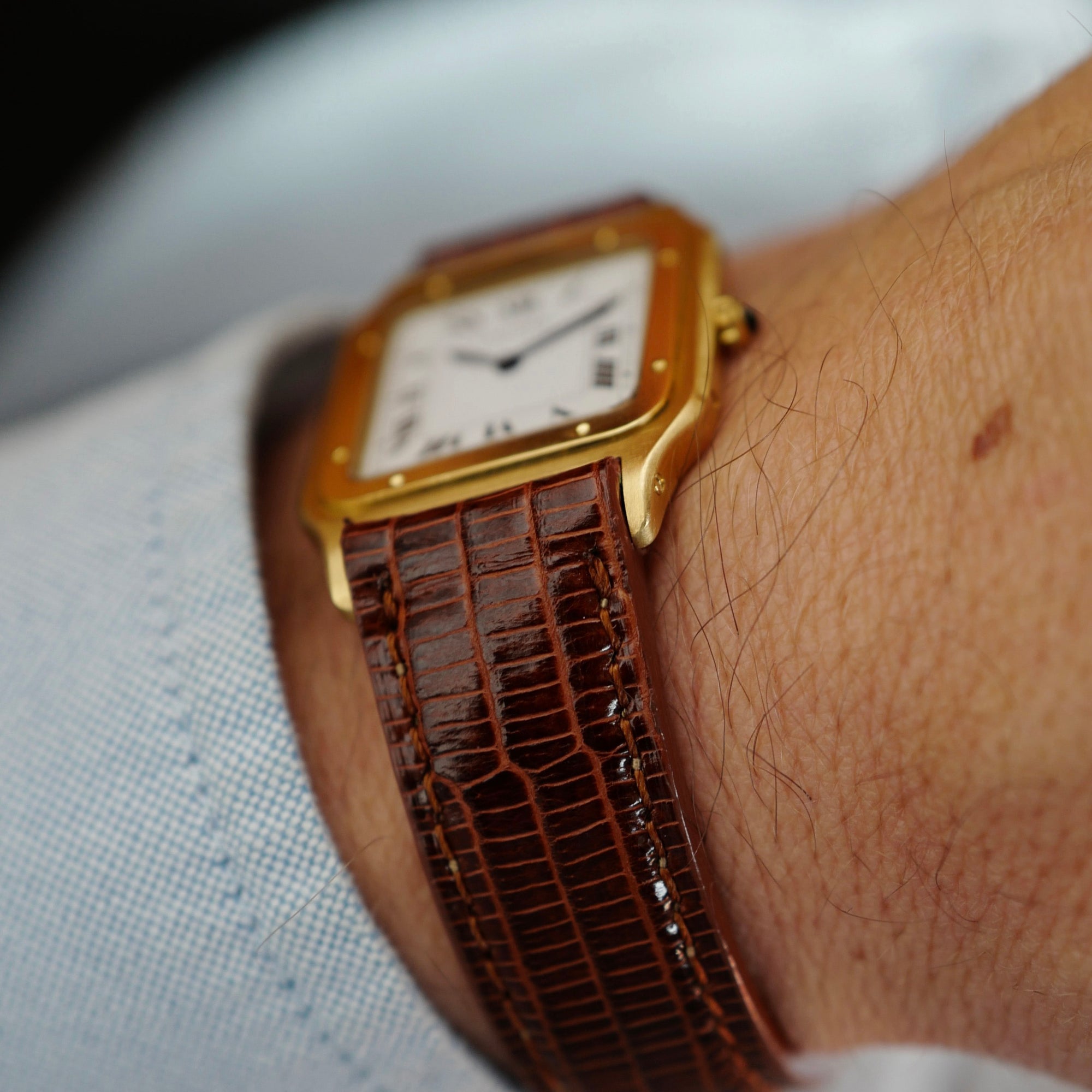 Cartier - Cartier Yellow Gold Santos Dumont (NEW ARRIVAL) - The Keystone Watches