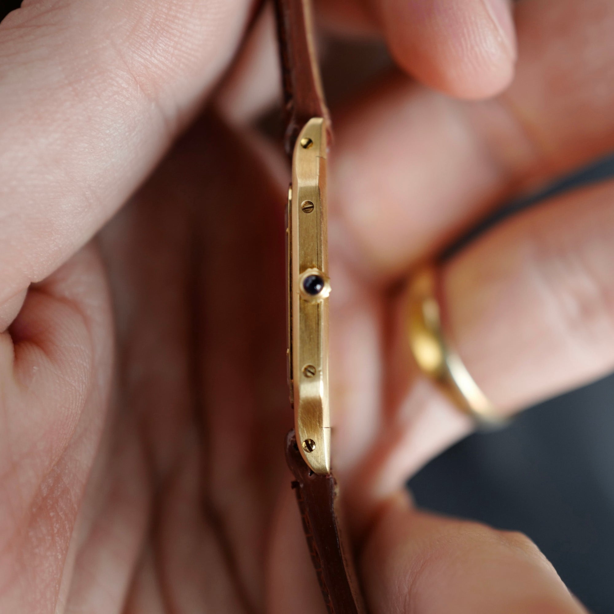 Cartier - Cartier Yellow Gold Santos Dumont (NEW ARRIVAL) - The Keystone Watches
