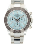 Rolex - Rolex Platinum Daytona Watch Ref. 116506 with Baguette Diamond Markers - The Keystone Watches