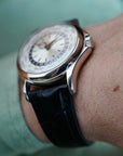 Patek Philippe - Patek Philippe White Gold World Time Watch Ref. 5130 (NEW ARRIVAL) - The Keystone Watches