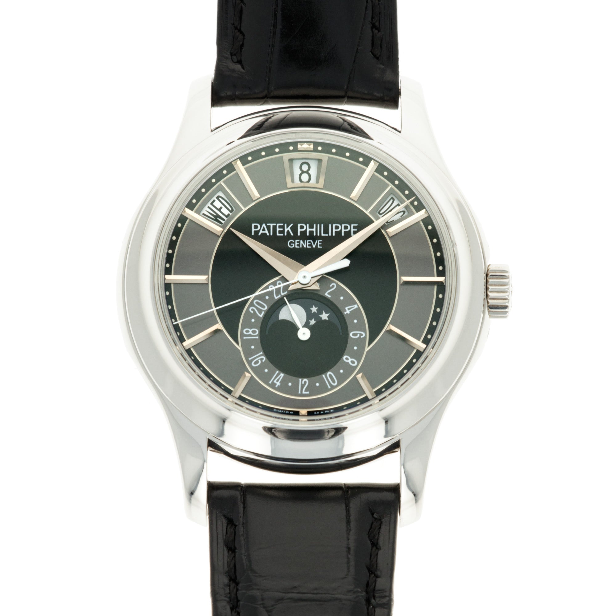 Patek Philippe - Patek Philippe White Gold Annual Calendar Watch Ref. 5205 - The Keystone Watches