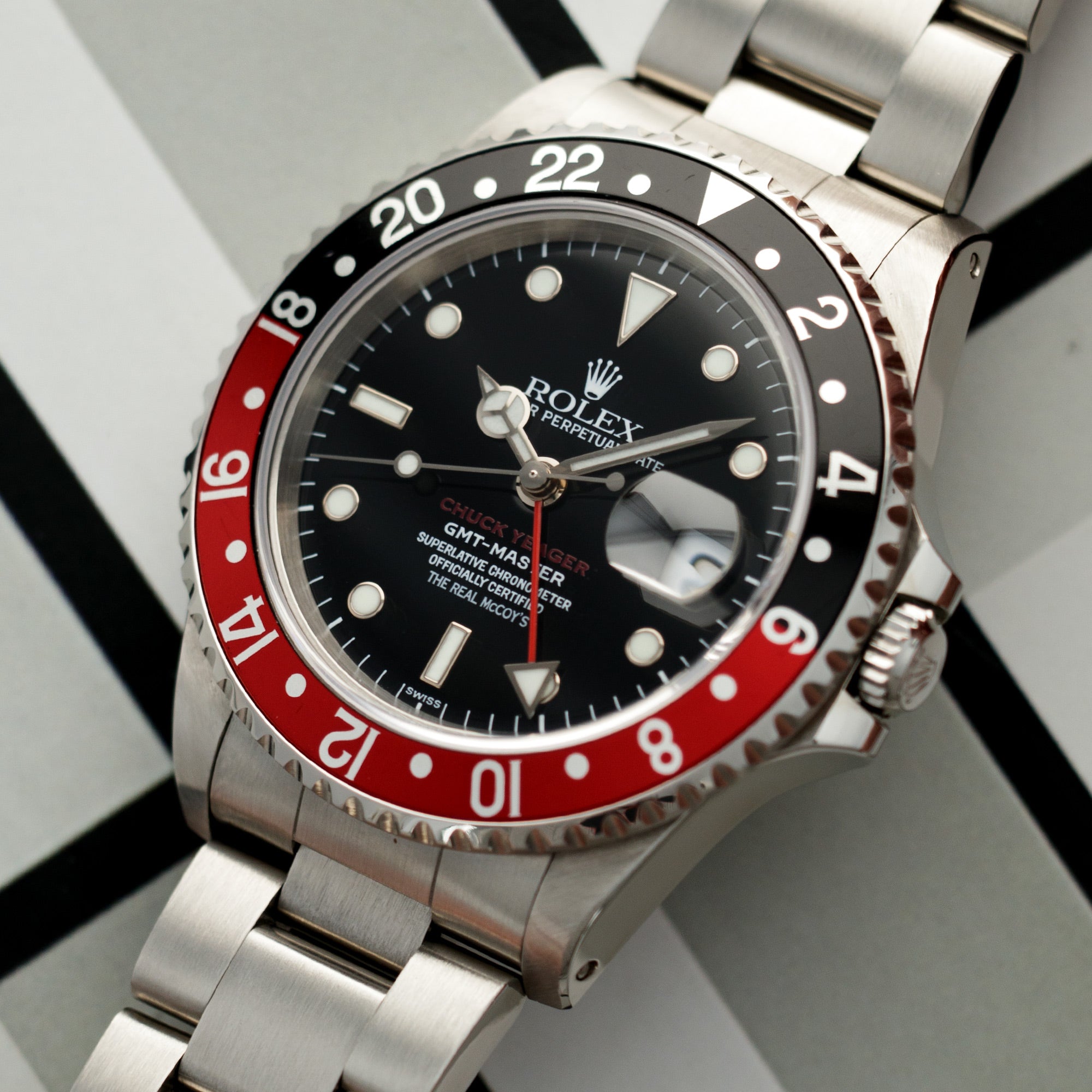 Rolex - Rolex Steel Chuck Yeager GMT-Master Ref. 16710 - The Keystone Watches