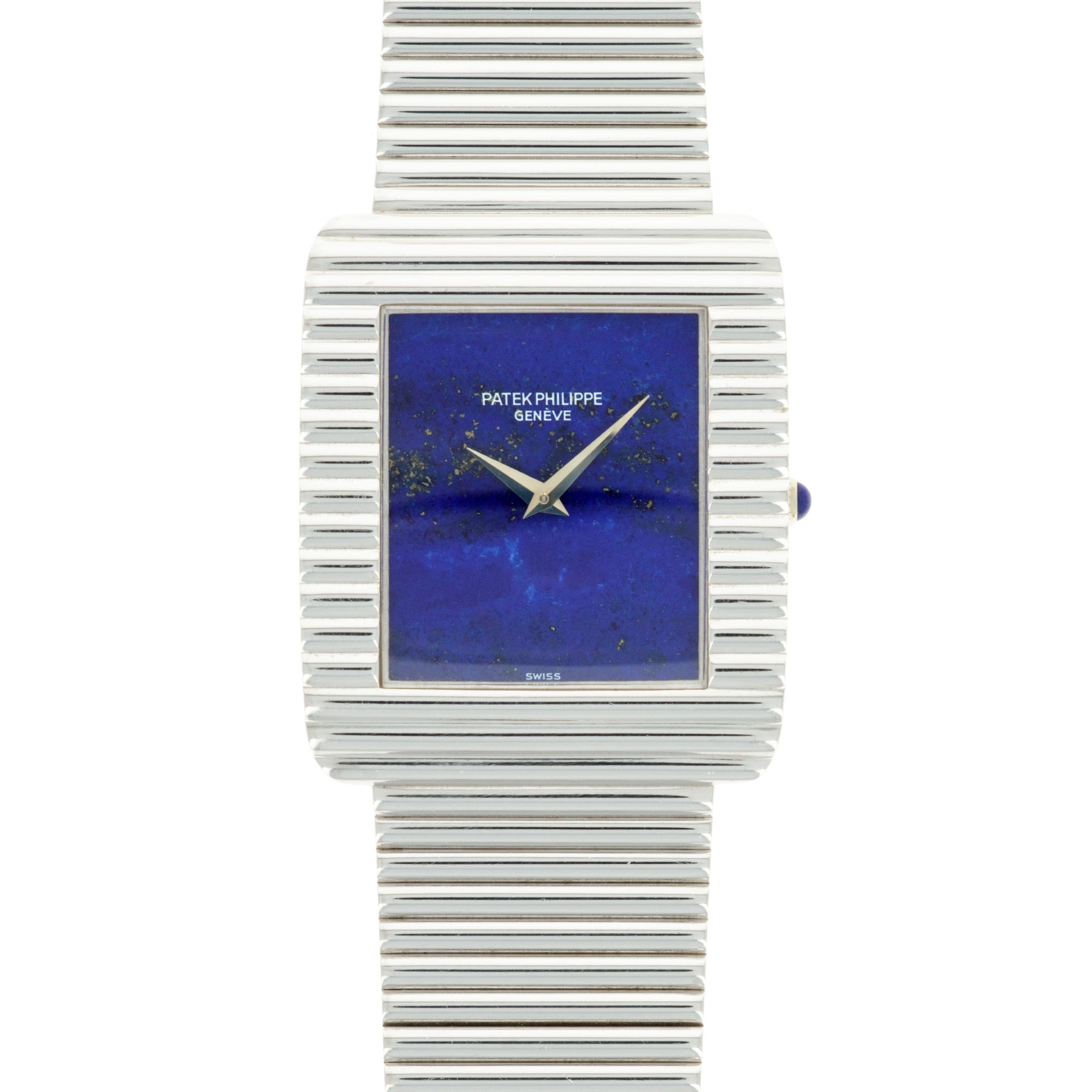 Patek Philippe - Patek Philippe White Gold Lapis Watch Ref. 3733 - The Keystone Watches