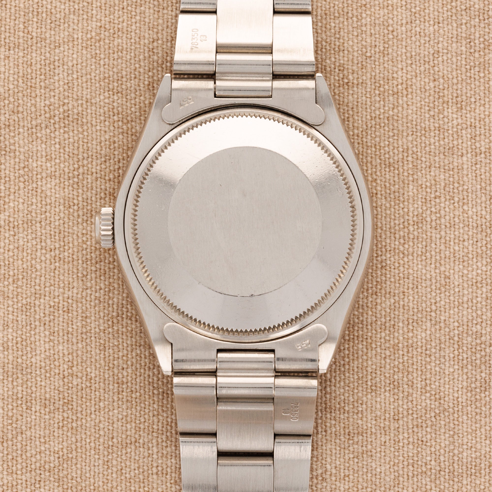 Rolex - Rolex Steel Dominos Air-King Ref. 5500 with Papers - The Keystone Watches