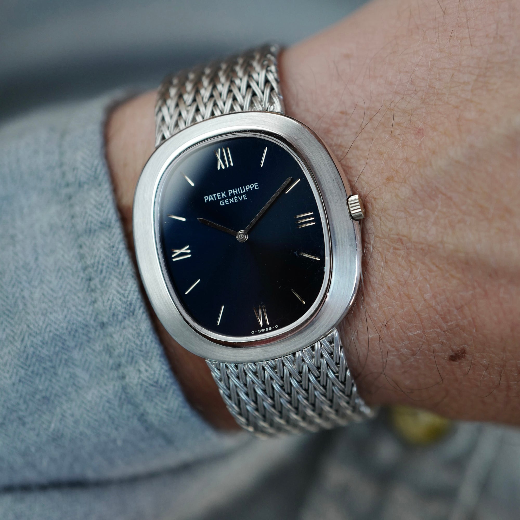 Patek Philippe - Patek Philippe White Gold Automatic Watch Ref. 3589 - The Keystone Watches