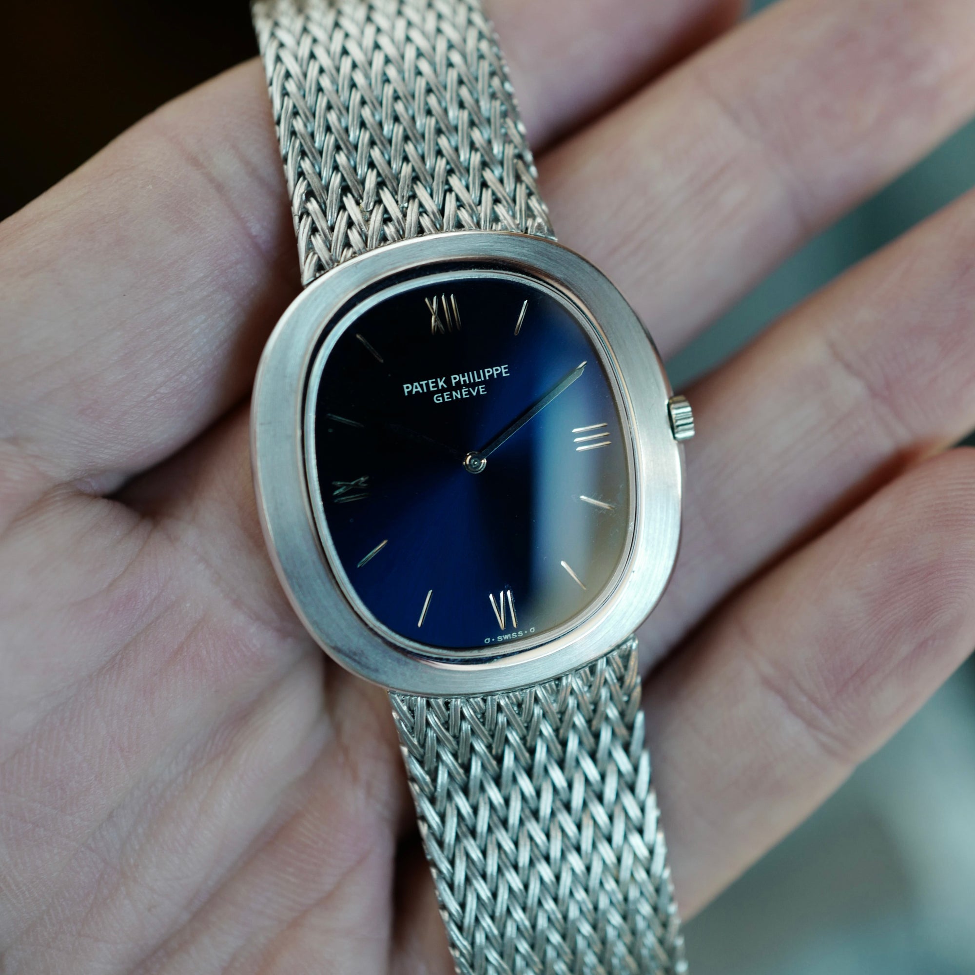 Patek Philippe - Patek Philippe White Gold Automatic Watch Ref. 3589 - The Keystone Watches