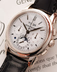 Patek Philippe - Patek Philippe White Gold Perpetual Calendar Watch Ref. 5270 - The Keystone Watches