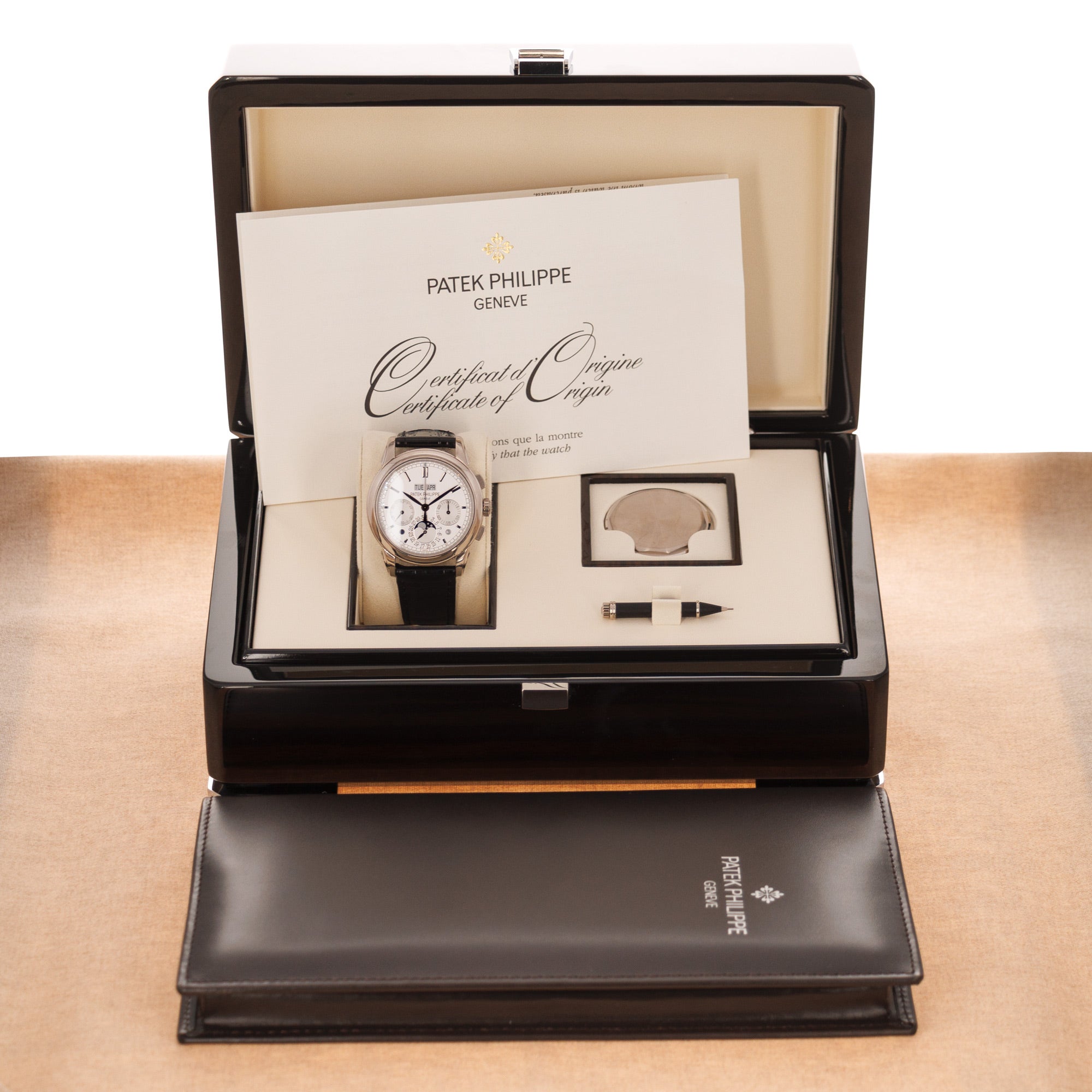 Patek Philippe - Patek Philippe White Gold Perpetual Calendar Watch Ref. 5270 - The Keystone Watches