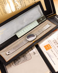 Patek Philippe - Patek Philippe Steel Automatic Backwinbd Watch Ref. 3580 with Bracelet and Papers - The Keystone Watches
