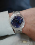 Patek Philippe - Patek Philippe Steel Automatic Backwinbd Watch Ref. 3580 with Bracelet and Papers - The Keystone Watches