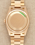 Rolex - Rolex Rose Gold Day-Date Rainbow Diamond Watch Ref. 128345 - The Keystone Watches