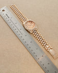 Rolex - Rolex Rose Gold Day-Date Rainbow Diamond Watch Ref. 128345 - The Keystone Watches