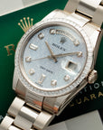 Rolex - Rolex White Gold Day-Date Diamond Watch Ref. 118399 - The Keystone Watches