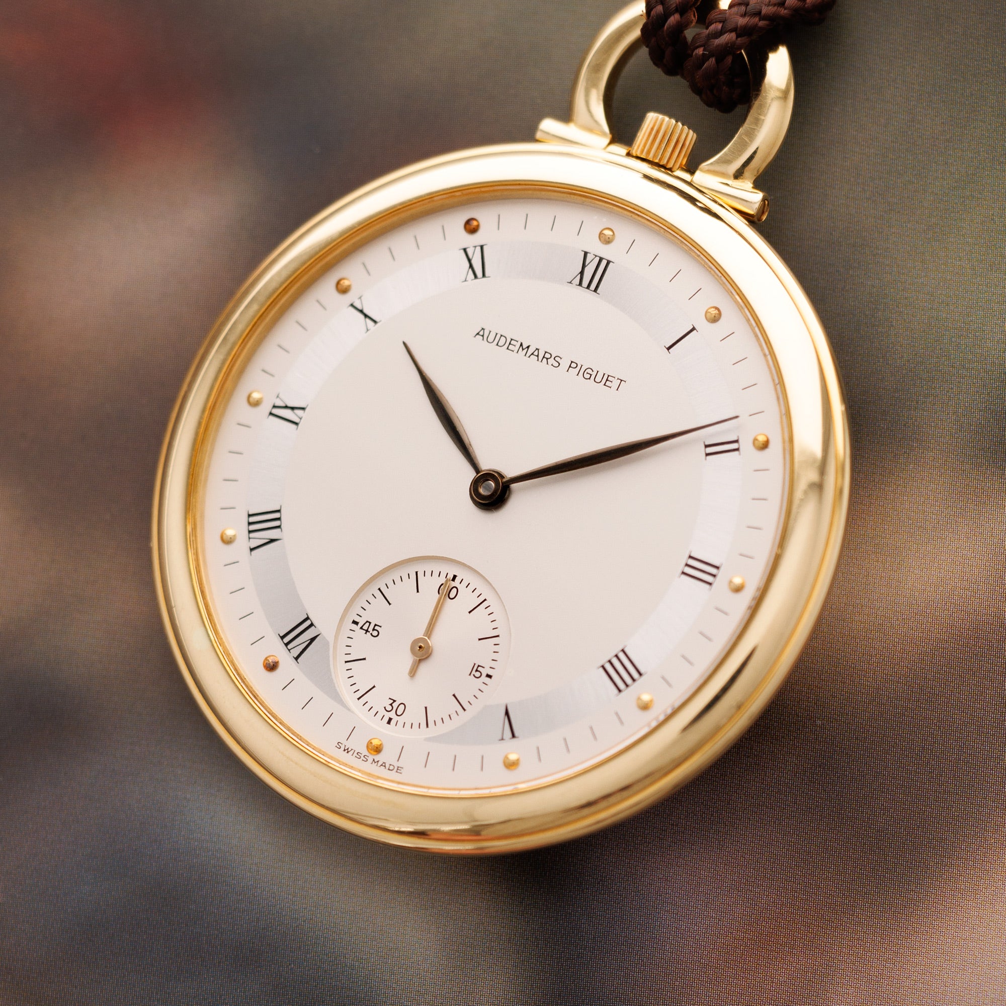 Audemars Piguet - Audemars Piguet Yellow Gold Pocket Watch - The Keystone Watches