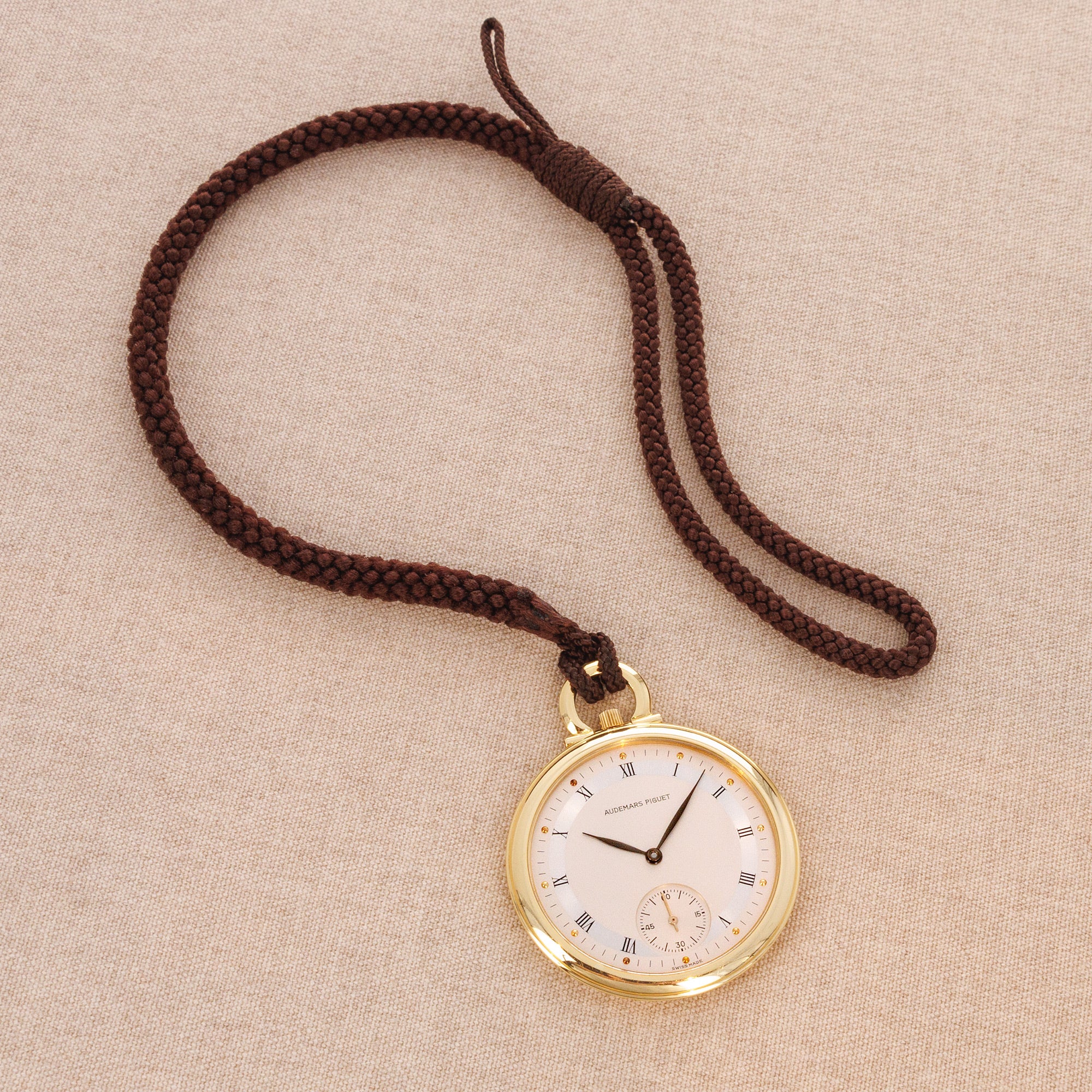 Audemars Piguet - Audemars Piguet Yellow Gold Pocket Watch - The Keystone Watches