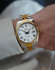 Rolex - Rolex Two-Tone Datejust Ref. 16013 with Buckley Dial - The Keystone Watches