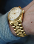 Rolex - Rolex Yellow Gold Bark Finish Day-Date Ref. 18078 with Ghost Dial (NEW ARRIVAL) - The Keystone Watches