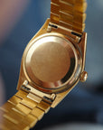 Rolex - Rolex Yellow Gold Bark Finish Day-Date Ref. 18078 with Ghost Dial (NEW ARRIVAL) - The Keystone Watches