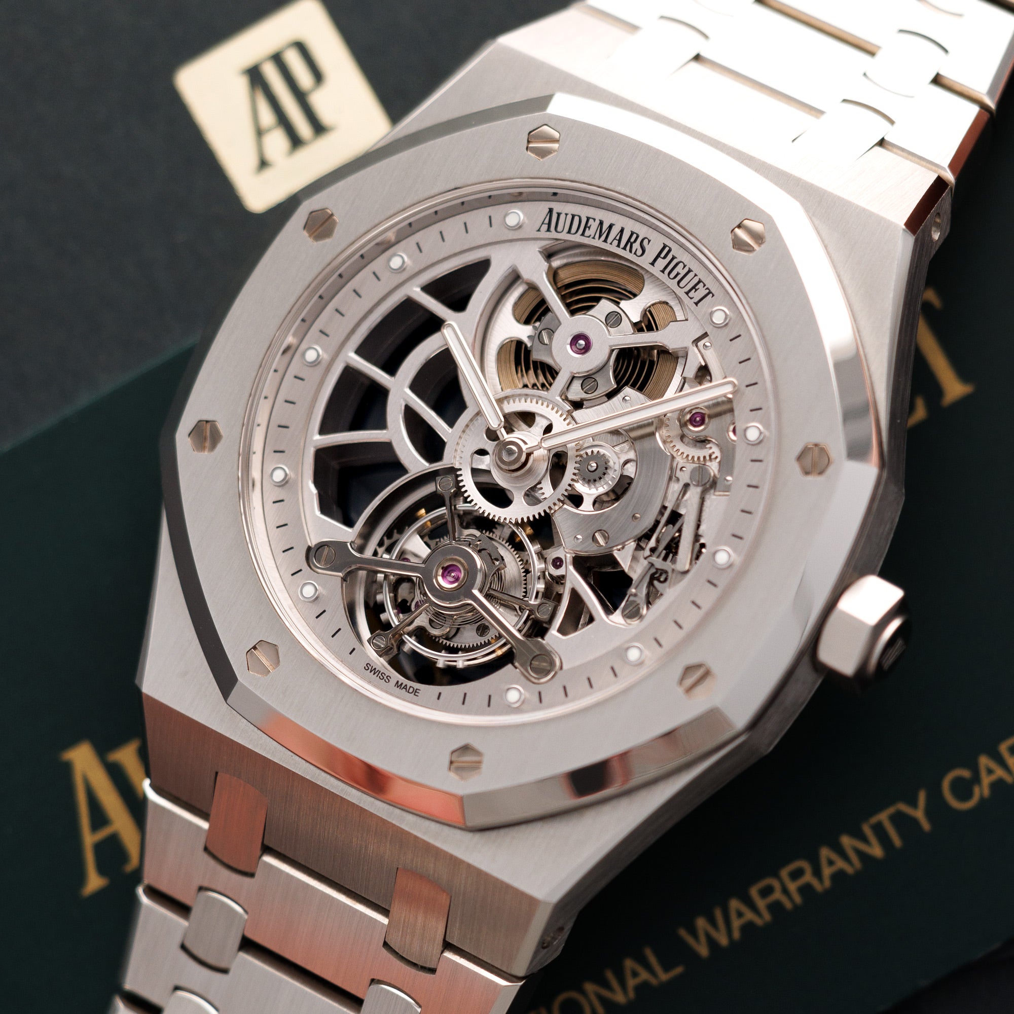 Royal oak skeleton discount tourbillon