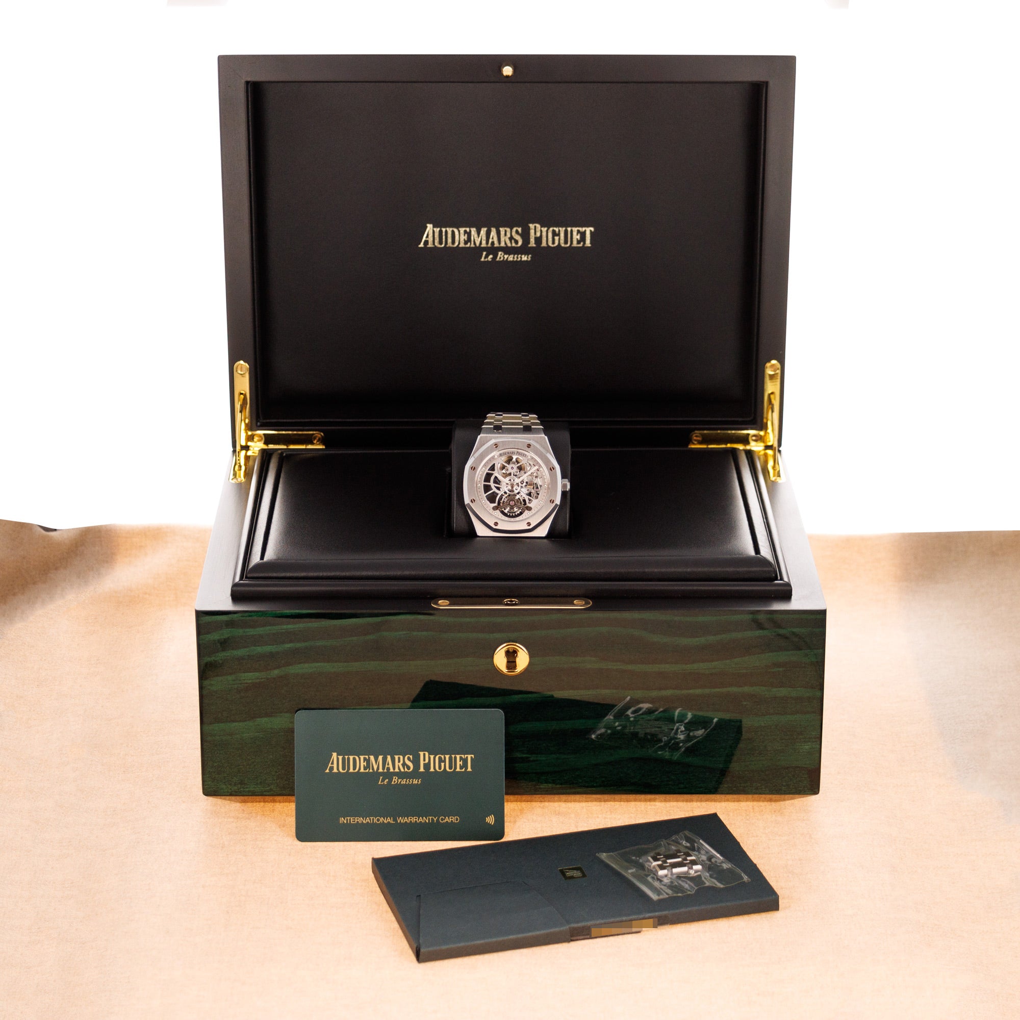 Audemars Piguet - Audemars Piguet Steel Royal Oak Skeleton Tourbillon Watch Ref. 26518 - The Keystone Watches